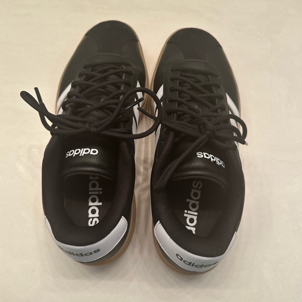 Adidas Black and White Sneakers